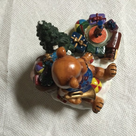 Christmas décor teddy bear Christmas tree nutcracker Christmas gift ceramic - Picture 2 of 7